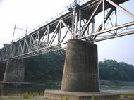 東武線の鉄橋