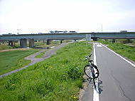 ロードと上江橋