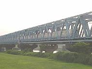 常磐線と東武線の鉄橋