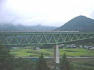 中央線の鉄橋